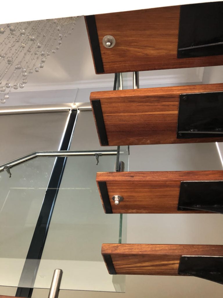 Stairs - We construct strong buildings and support our clients with special features. Schoeman Trio Builders, Mossel Bay.