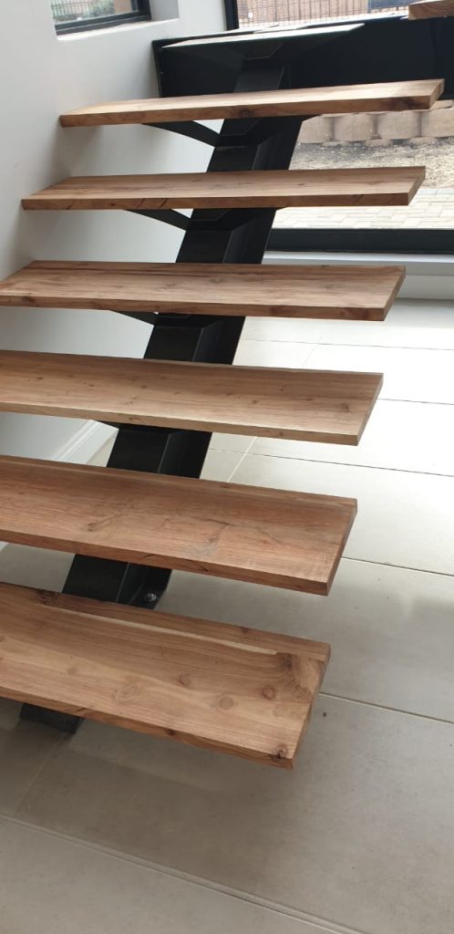 Stairs - We construct strong buildings and support our clients with special features. Schoeman Trio Builders, Mossel Bay.