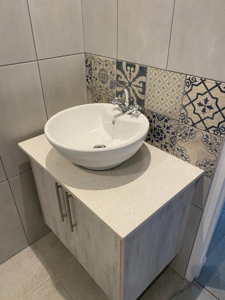 Superior building contractors - bathrooms. Schoeman Trio Builders, Mossel Bay.