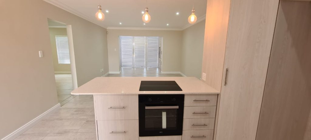 Hartenbos flat refurbished by home renovator Schoeman Trio Builders, Mossel Bay