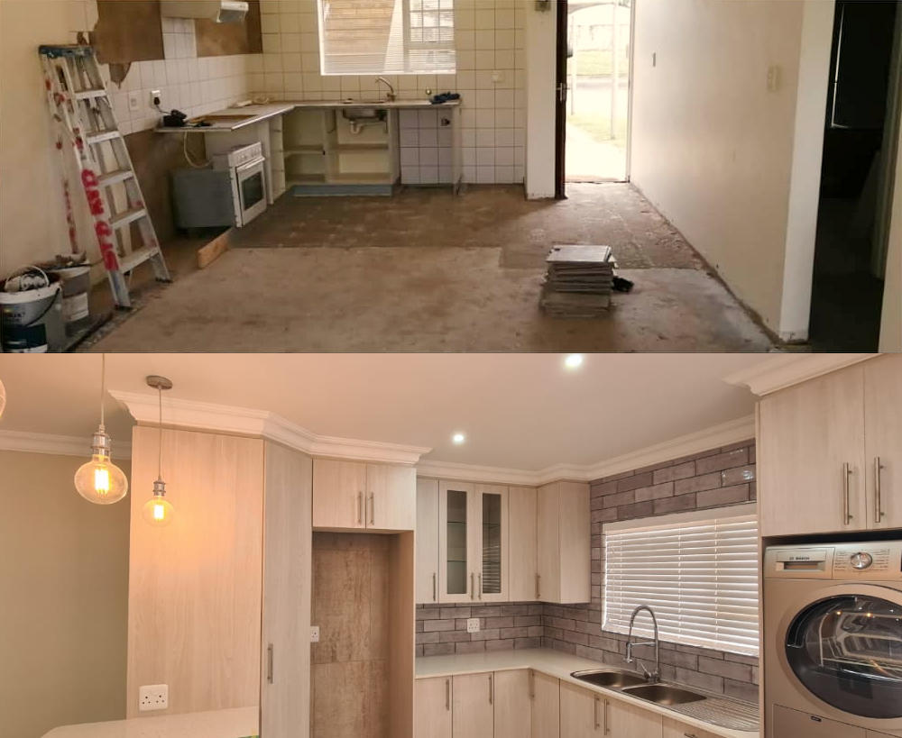 Floor - Interior apartment refurbishment in Hartenbos, Schoeman Trio Builders, Mossel Bay