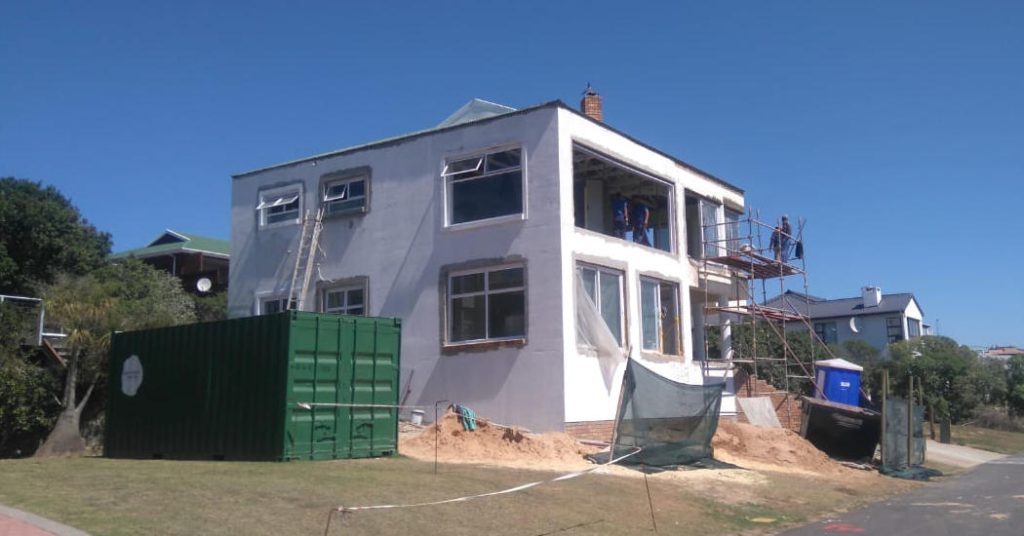 Double storey home refurbishing - Schoeman Trio, Mossel Bay