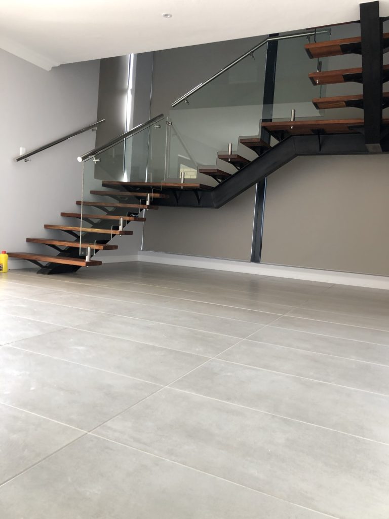 Stairs - We construct strong buildings and support our clients with special features. Schoeman Trio Builders, Mossel Bay.
