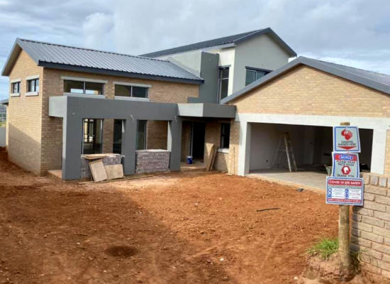 Semi-final new house -Construction services - Schoeman Trio Builders, Mossel Bay